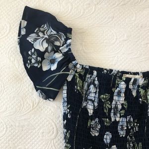 Off shoulder maxi dress